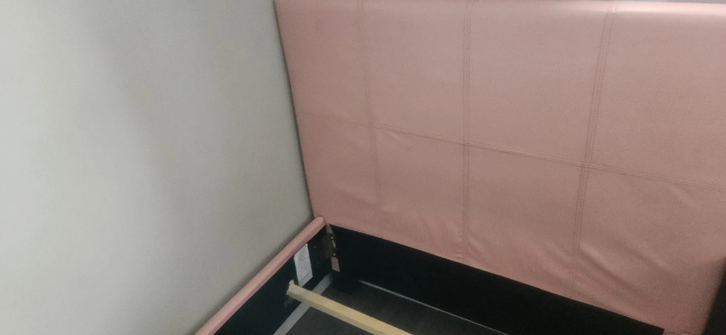 Pink Upholstered Headboard