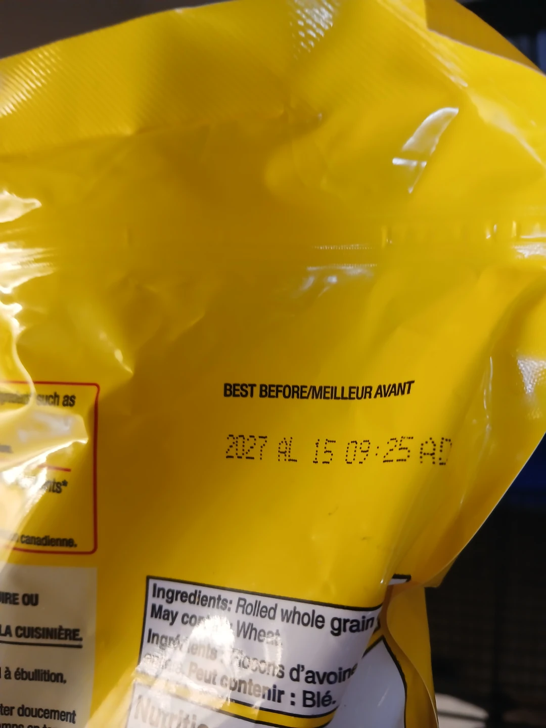 No Name Large Flake Oats - 1kg - photo 2