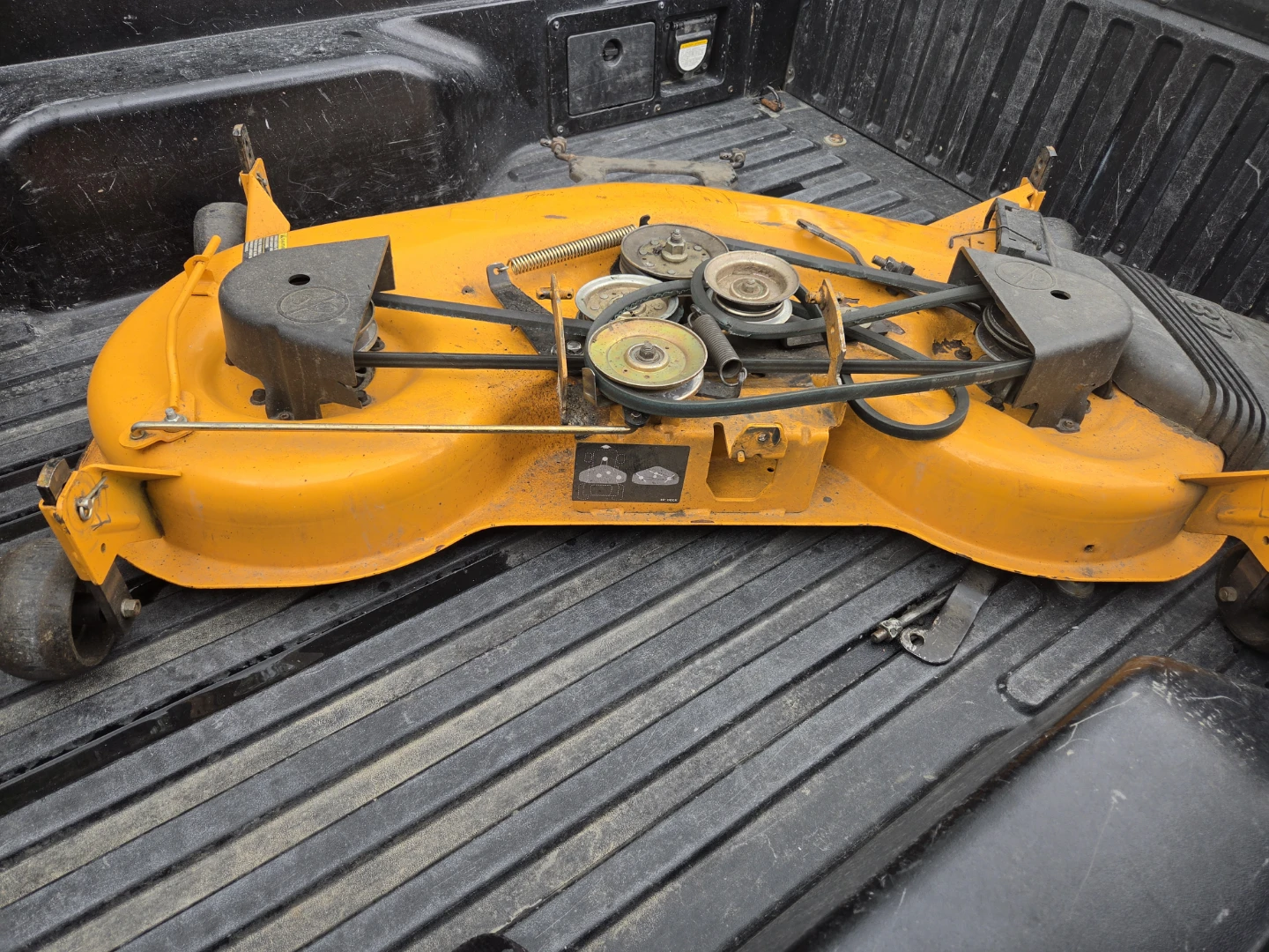 Cub Cadet Riding Mower Deck