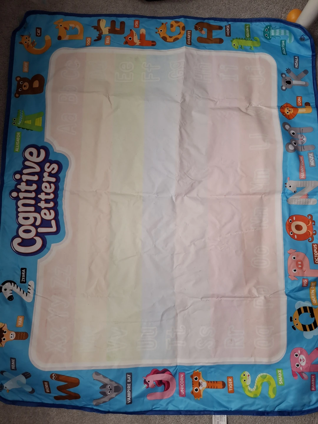 Cognitive Letters Water Drawing Mat and Shape Sorter Set - photo 3
