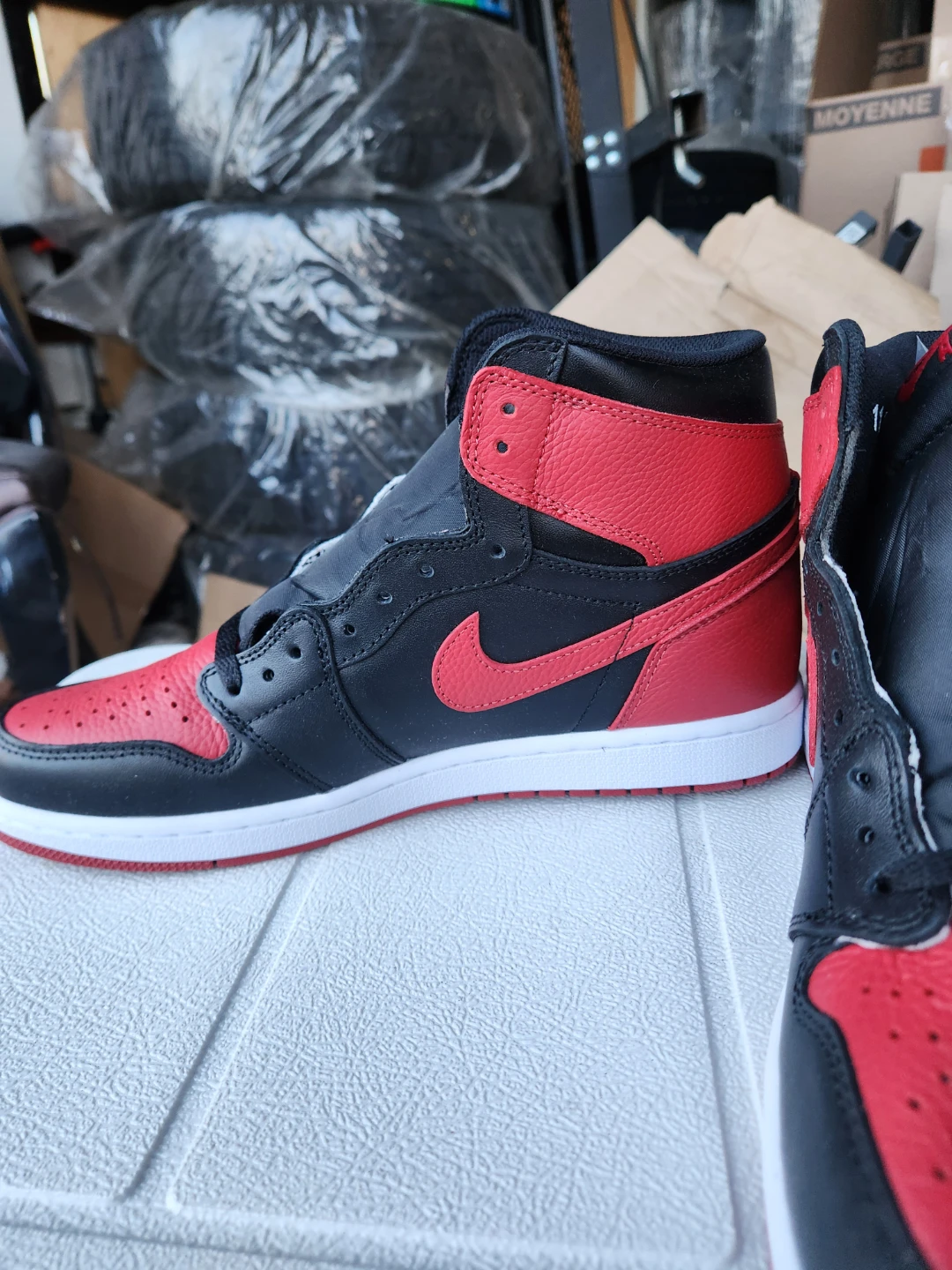 Men's Nike Air Jordan 1 banned, new size 11 - photo 3