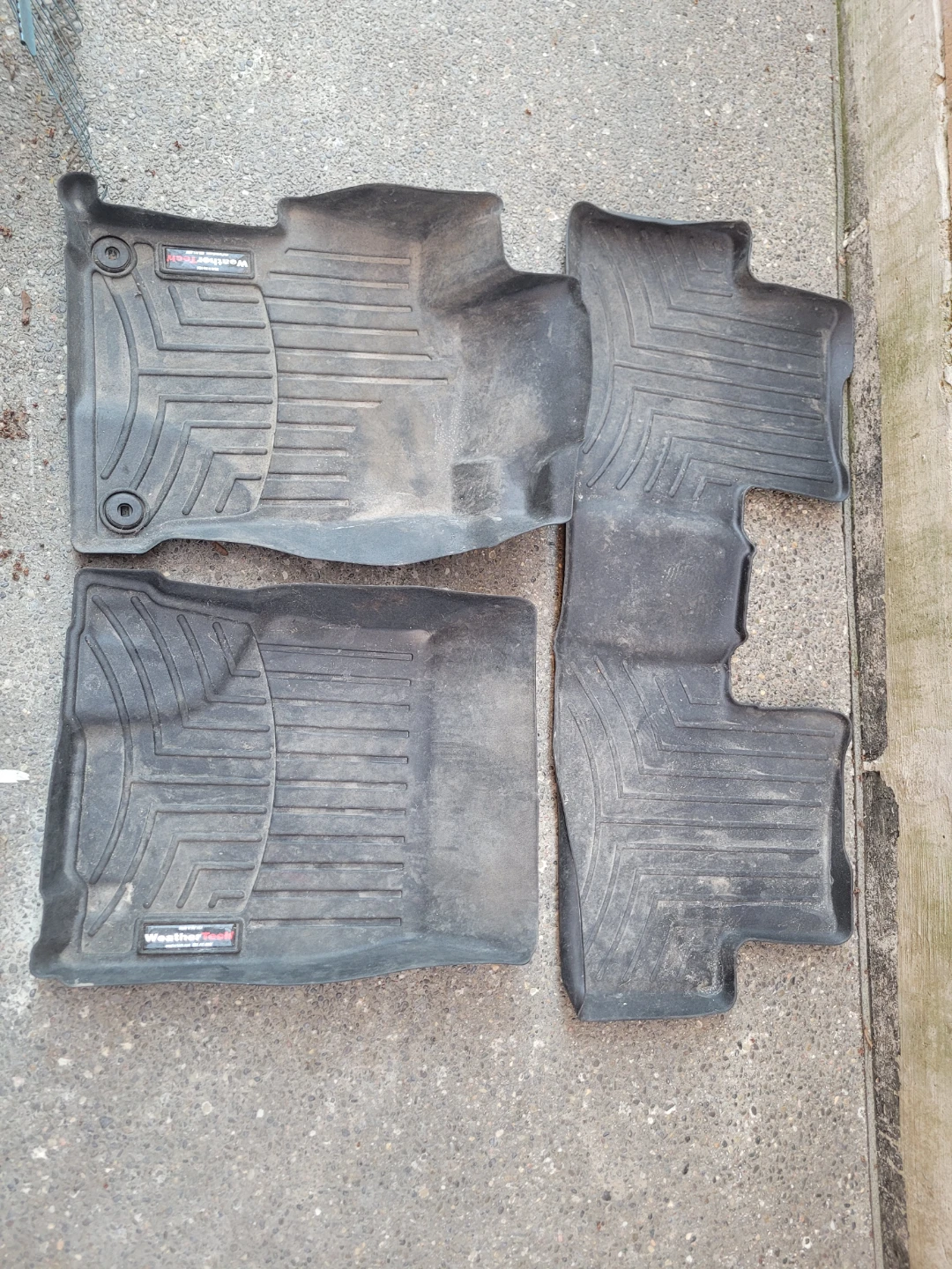 WeatherTech All-Weather Floor Mats.