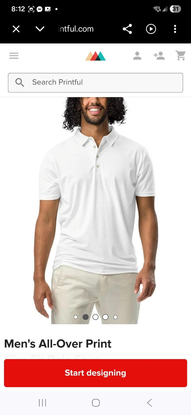 Brand new Men's Polo t-shirt Kirkland size L