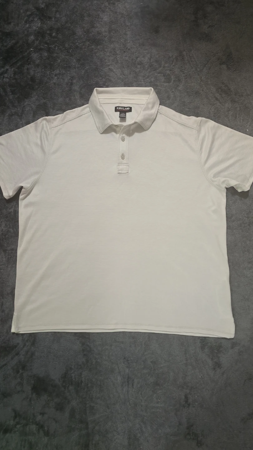 Brand new Men's Polo t-shirt Kirkland size L - photo 3