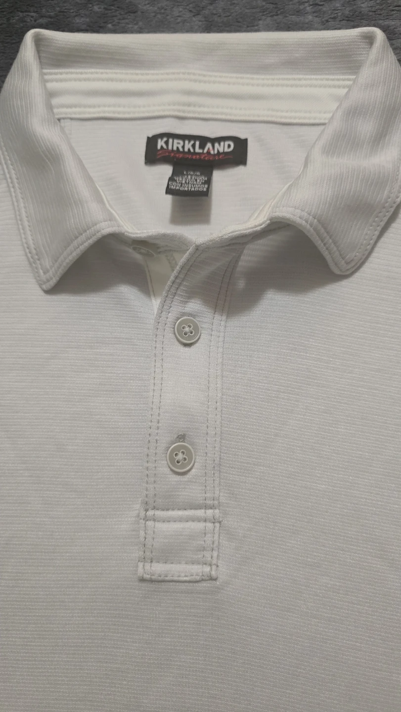 Brand new Men's Polo t-shirt Kirkland size L - photo 5
