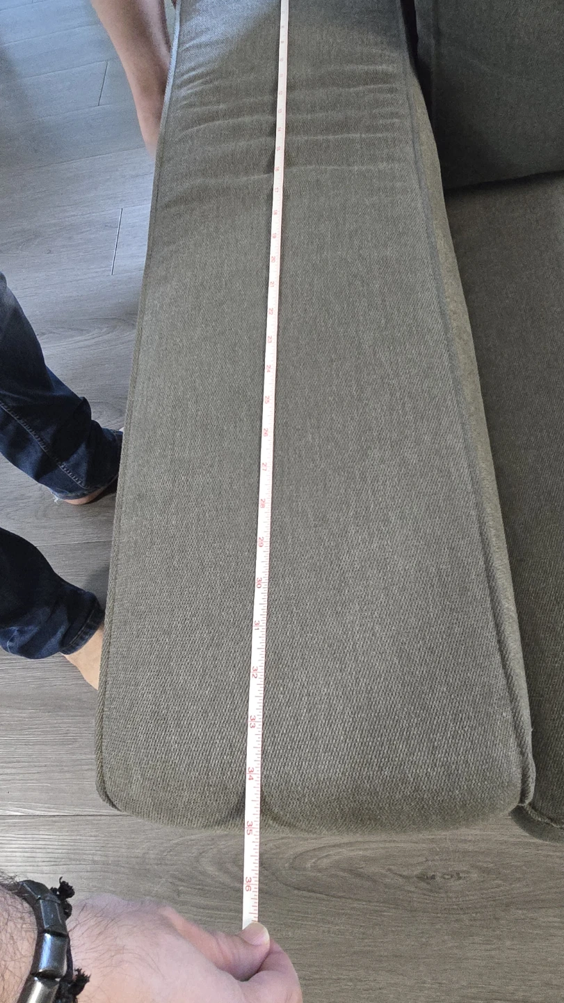 Grey 2-Seater Sofa - photo 3