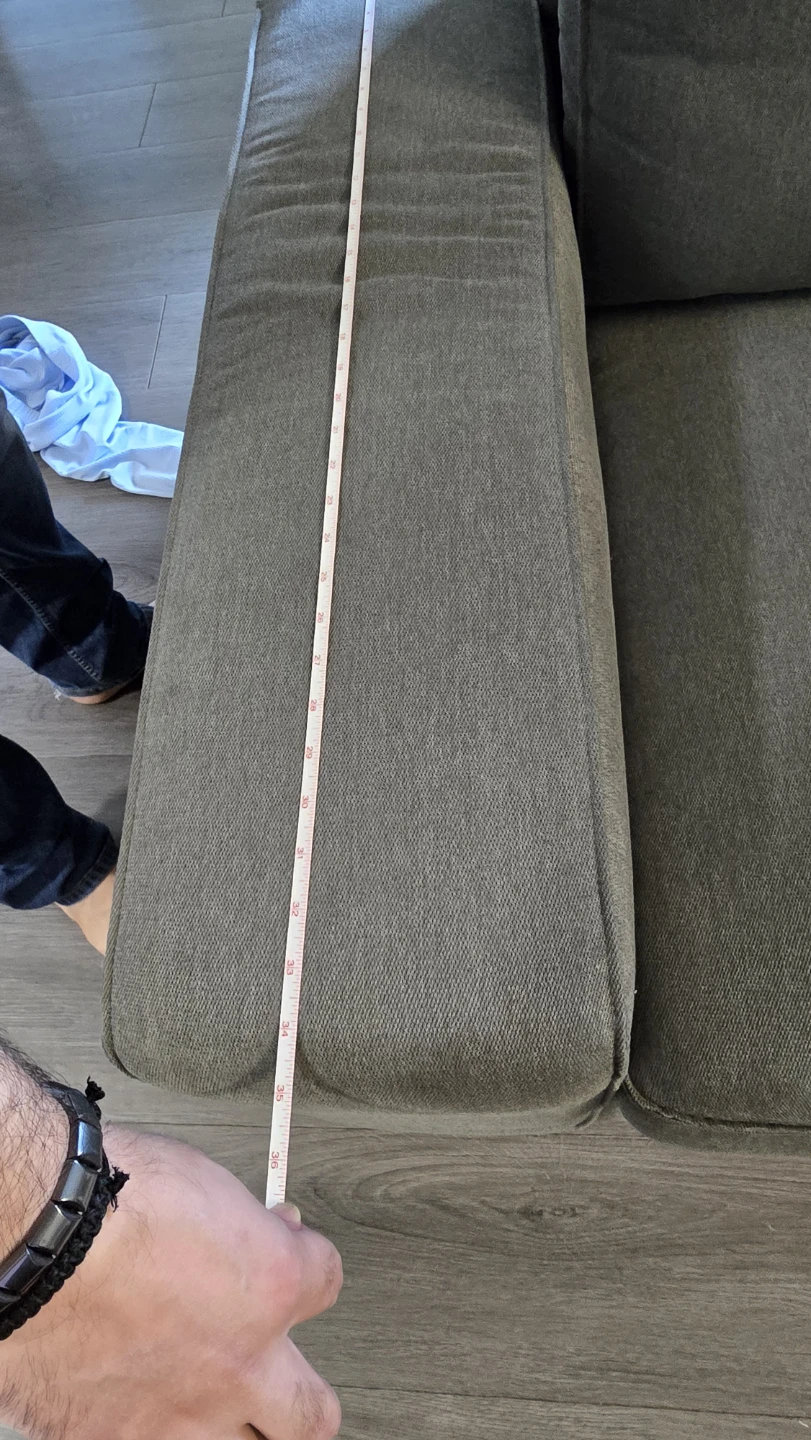 Grey 2-Seater Sofa - photo 4