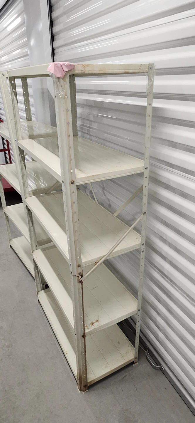 Metal shelf unit of 2, one for $30 - photo 5