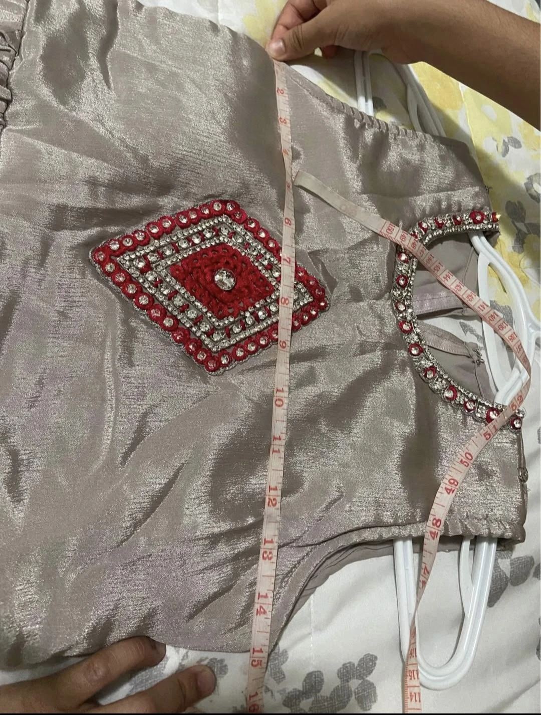Girls' Tiered Maxi Dress with Embellished Jacket - photo 5