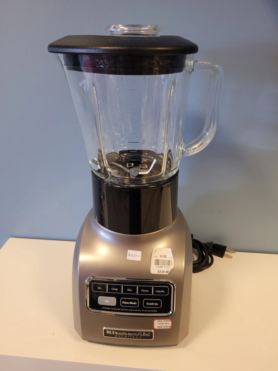 KitchenAid Architect Series 5-Speed Blender (Silver) - NEW!!!