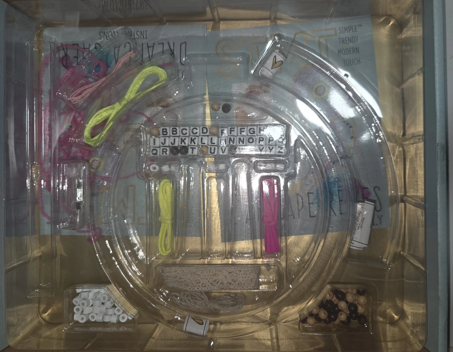 Leftover craft supply
