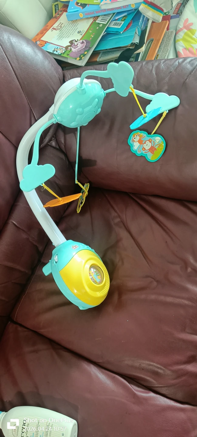 Baby crib toy-animal theme