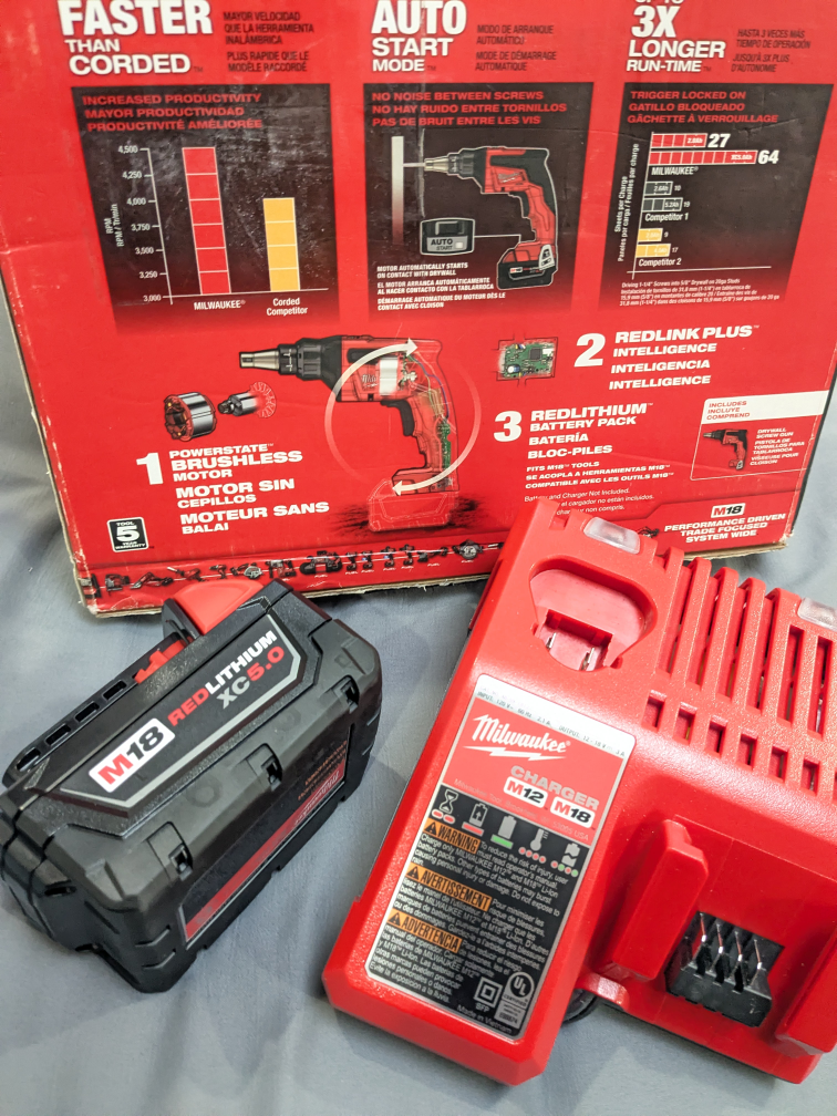 M18 Milwaukee FUEL Drywall Screwgun Combo Kit - photo 3