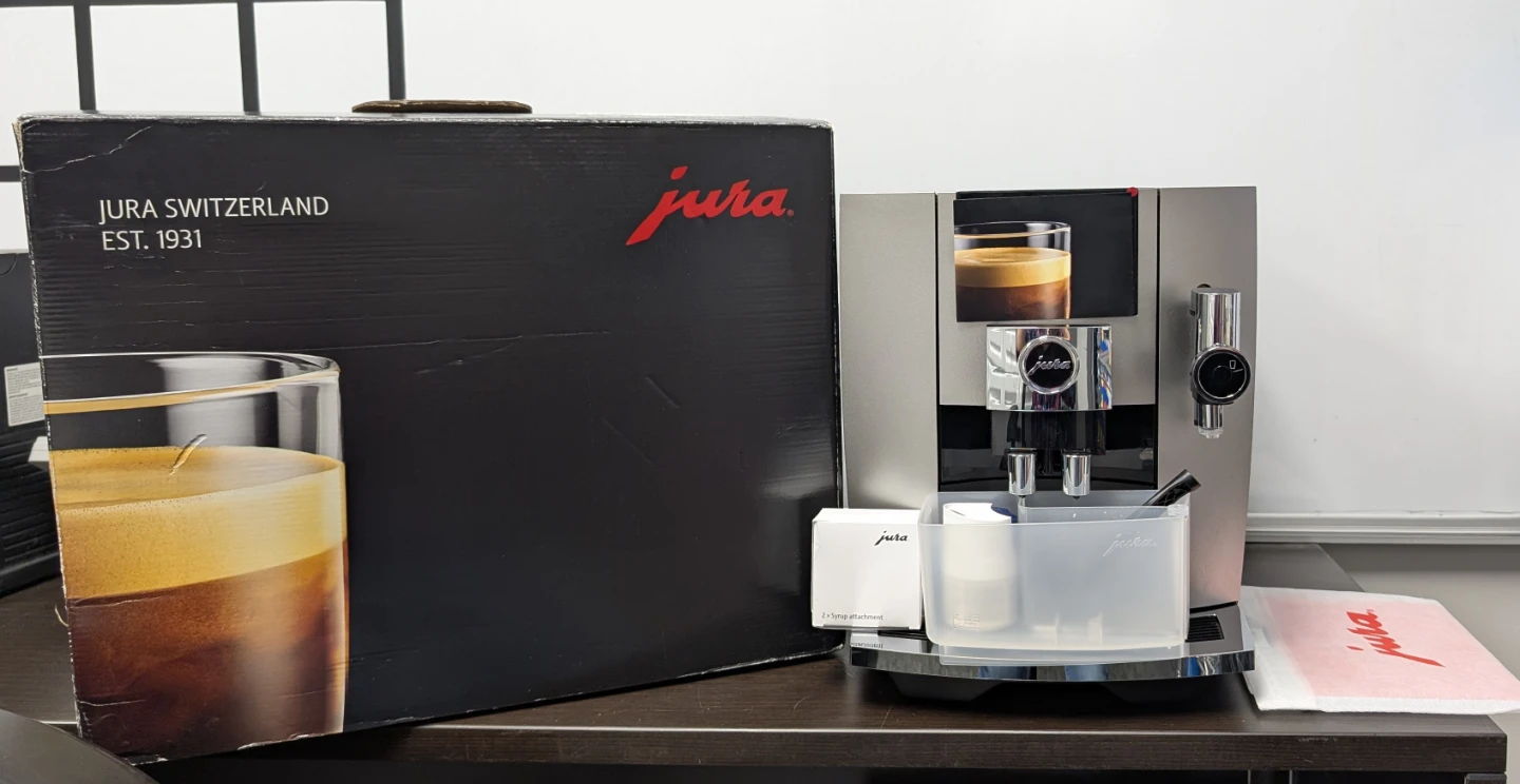 Jura J8 (NAA) Coffee Machine - Midnight Silver