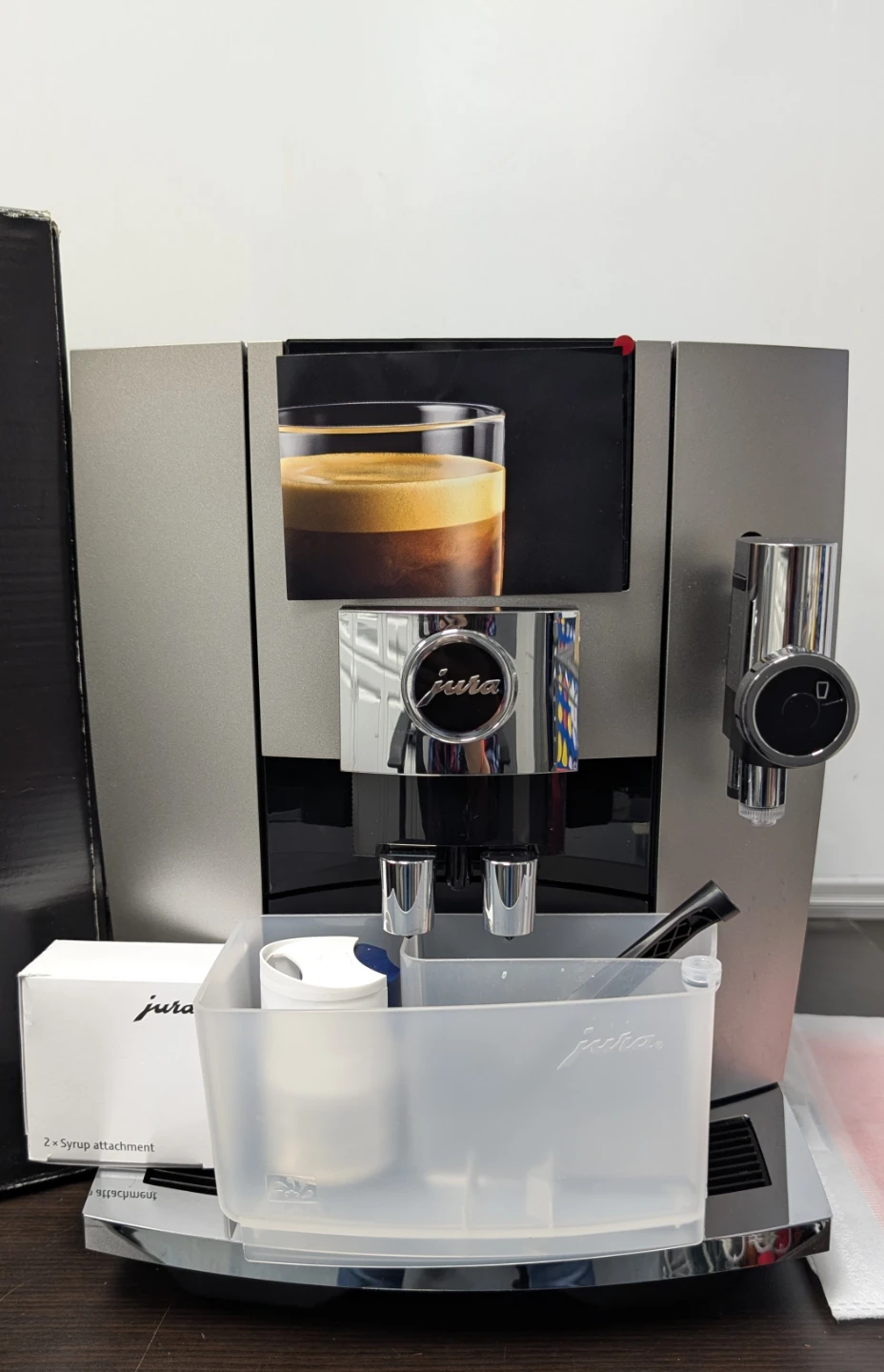 Jura J8 (NAA) Coffee Machine - Midnight Silver - photo 2