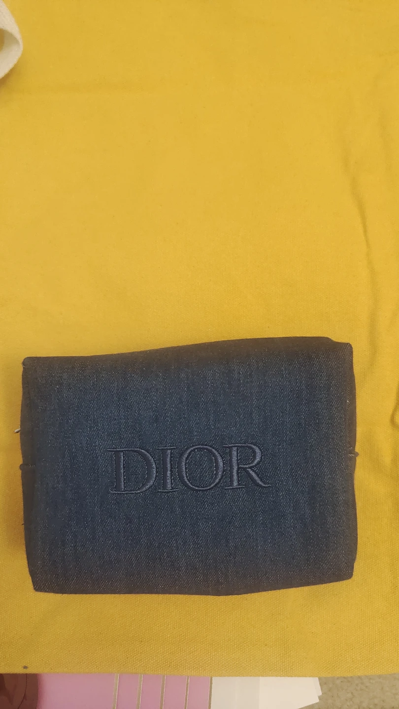 NEW DIOR Denim Pouch