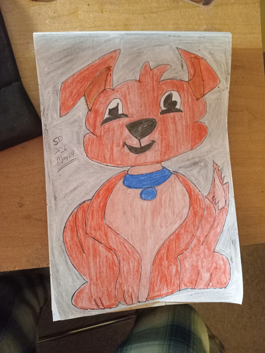 Red Dog by Custom Artist Sherwin