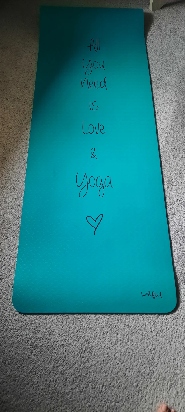 Turquoise Yoga Mat