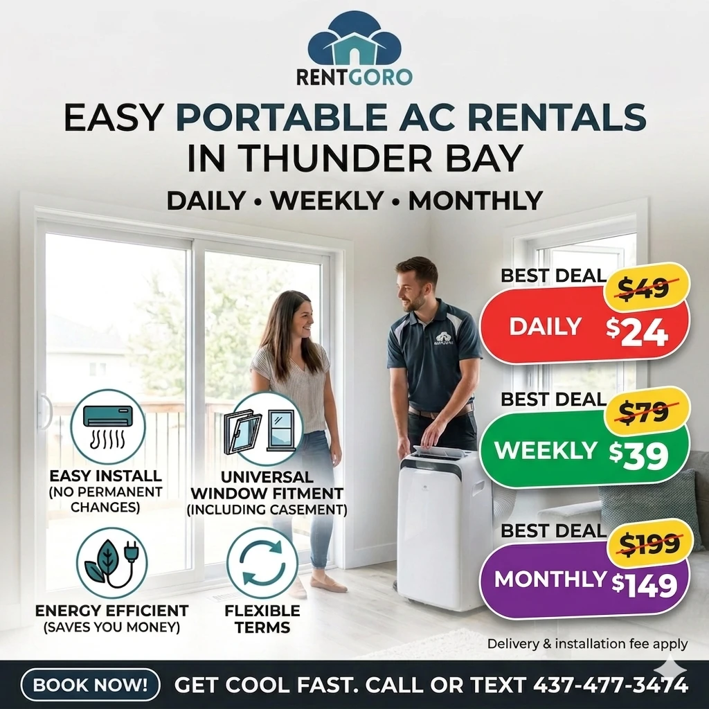 RentGoro Easy Portable AC Rentals