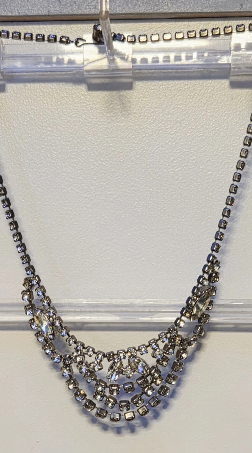 Rhinestone Statement Necklace - photo 2