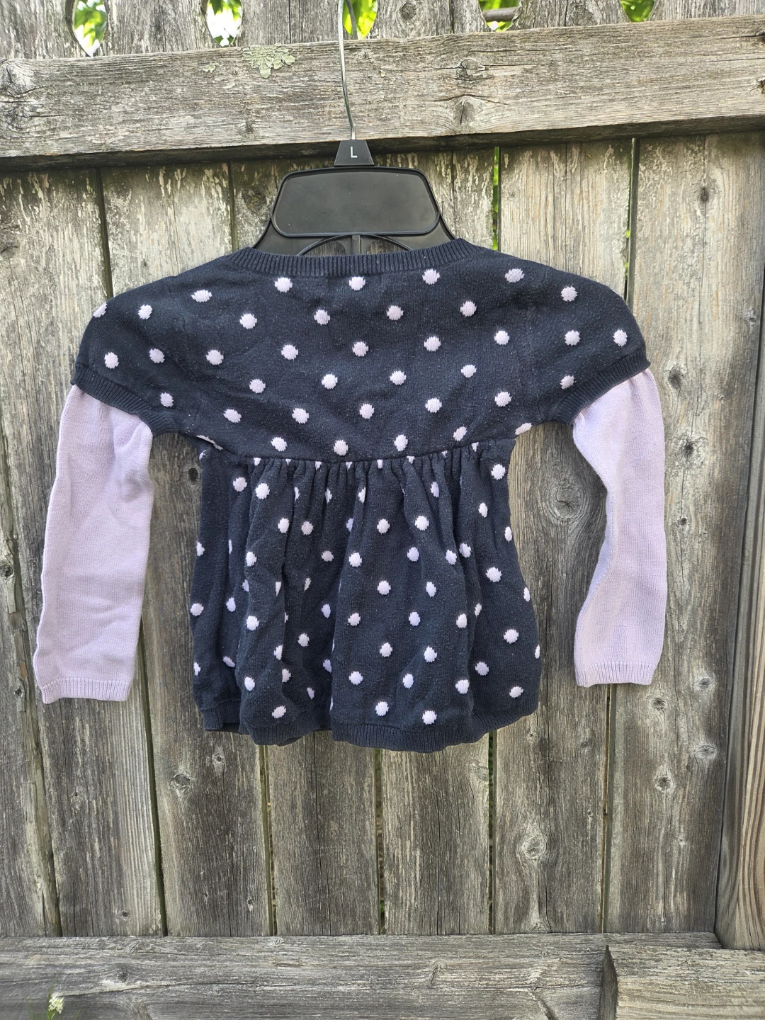 Old Navy Girls' Polka Dot sweater - Size 3T - photo 2