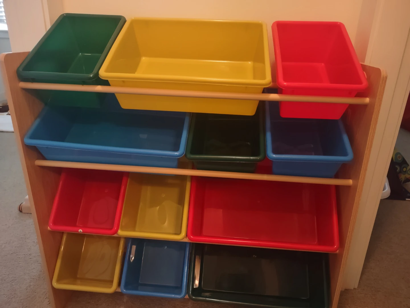 Kid's Toy Organizer Storage Shelf
