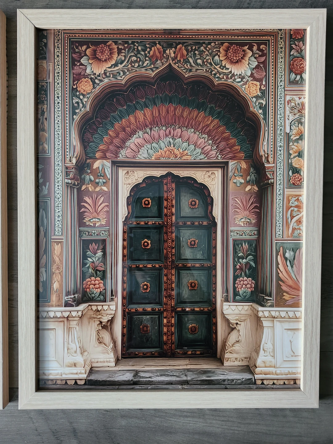 Set of 3 Framed Prints - Indian Doorway Architecture - photo 5
