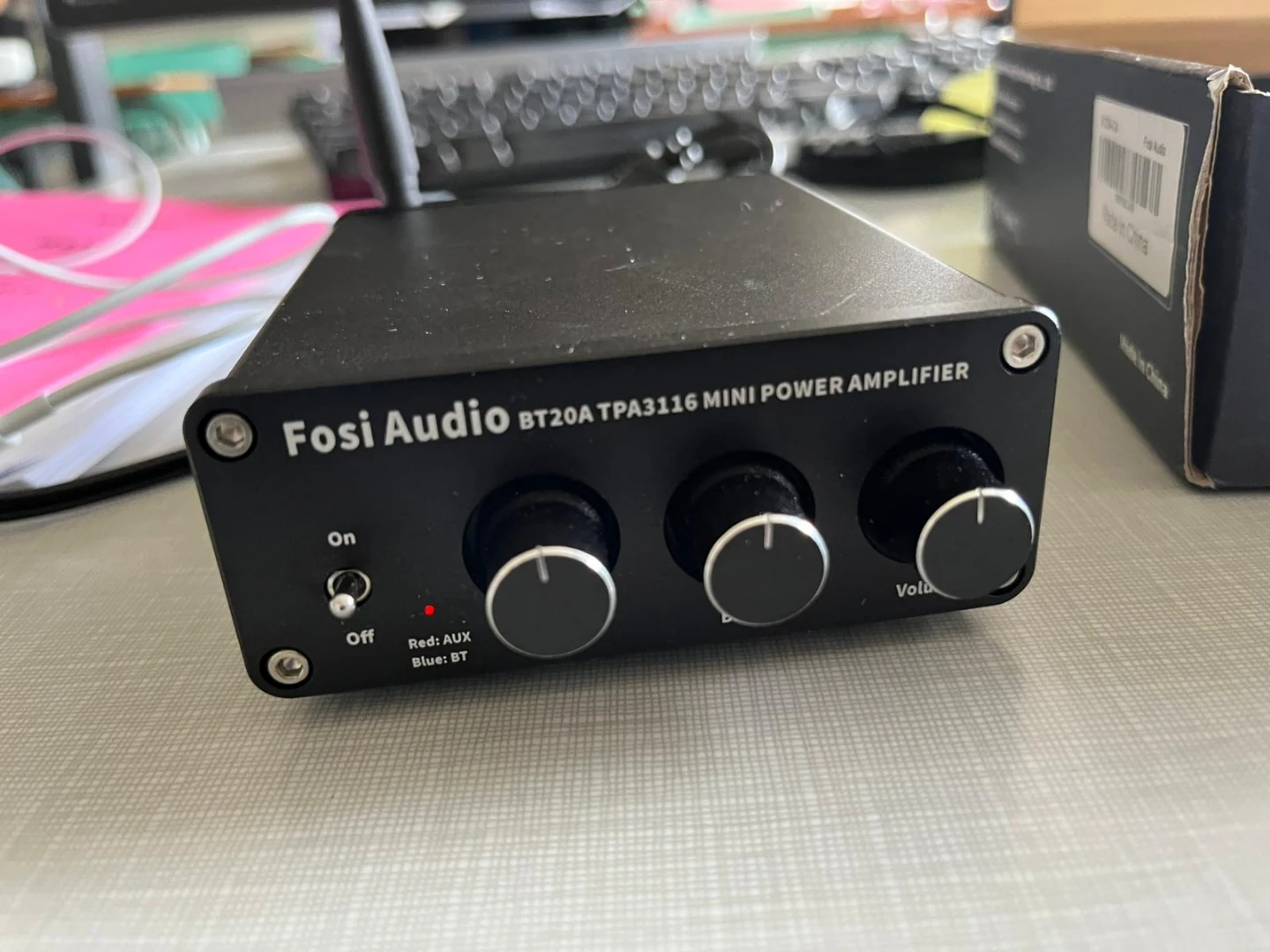 Fosi Audio BT20A Mini Power Amplifier - photo 2