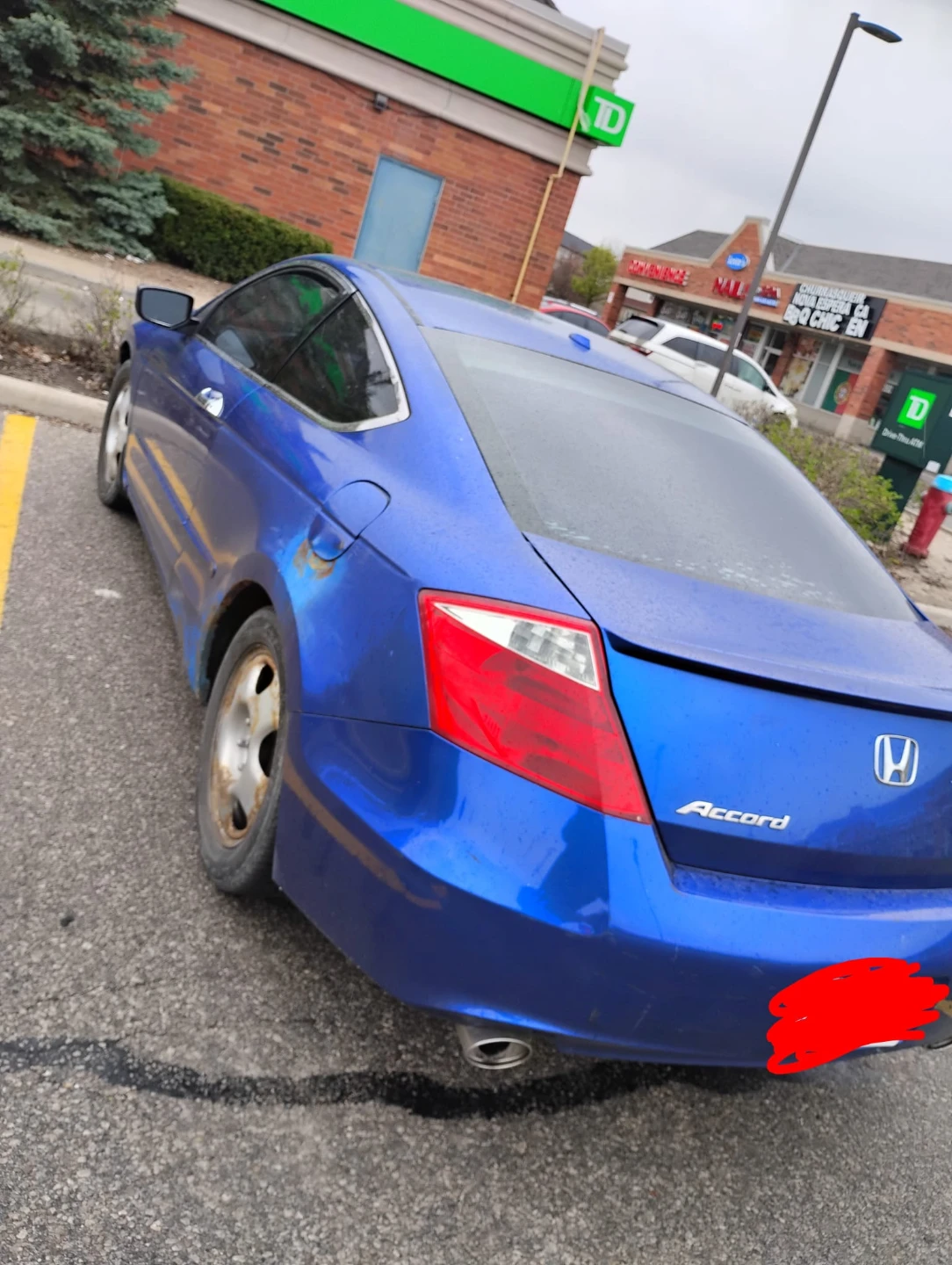 Blue Honda Accord Coupe - photo 2
