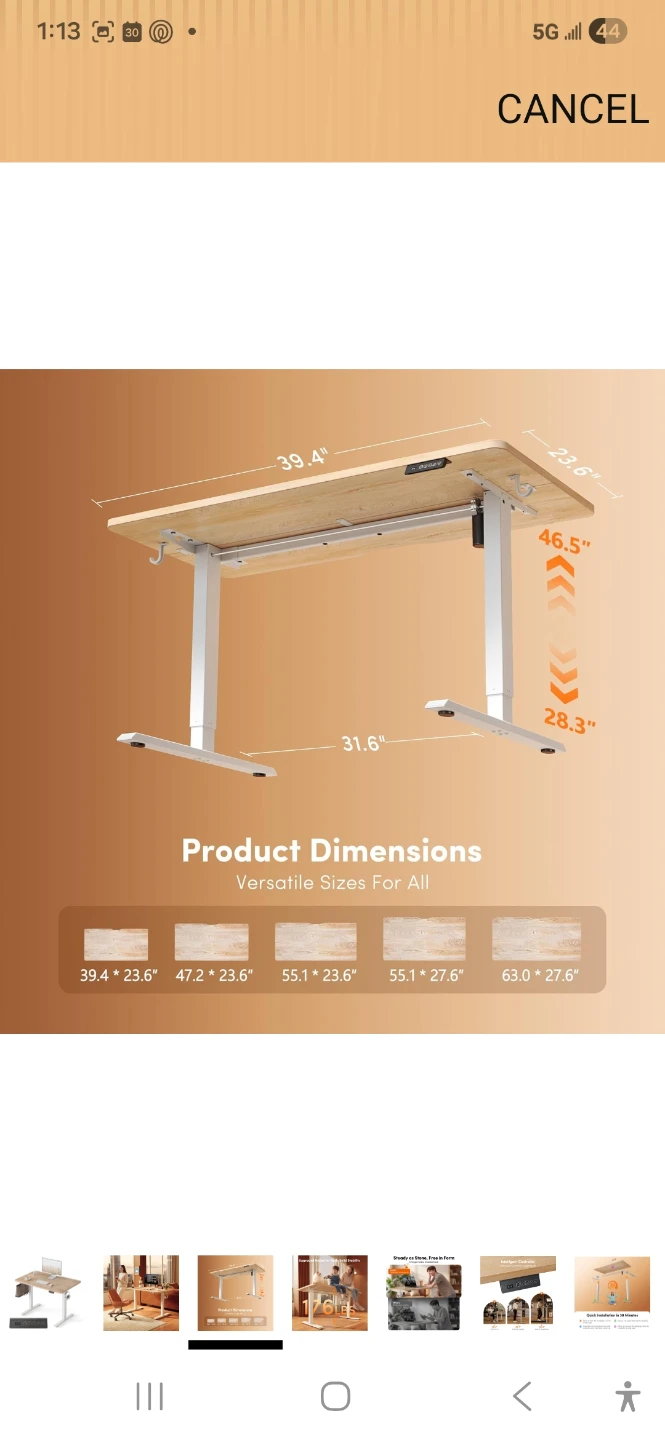 Adjustable Standing Desk - photo 3