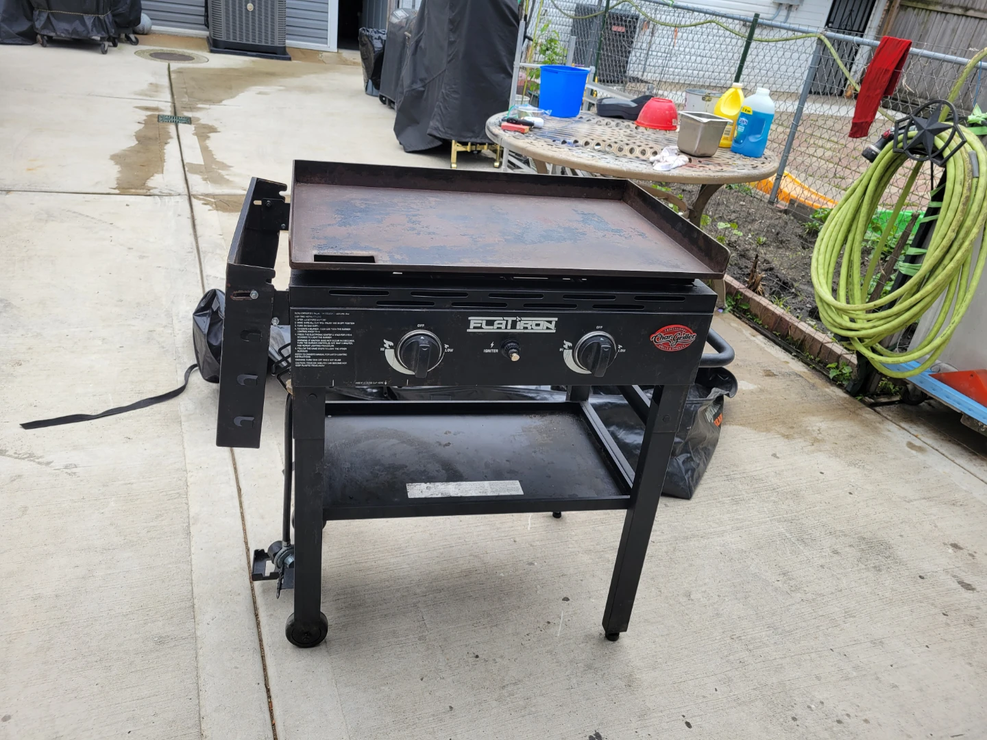 FLAT IRON Propane Griddle