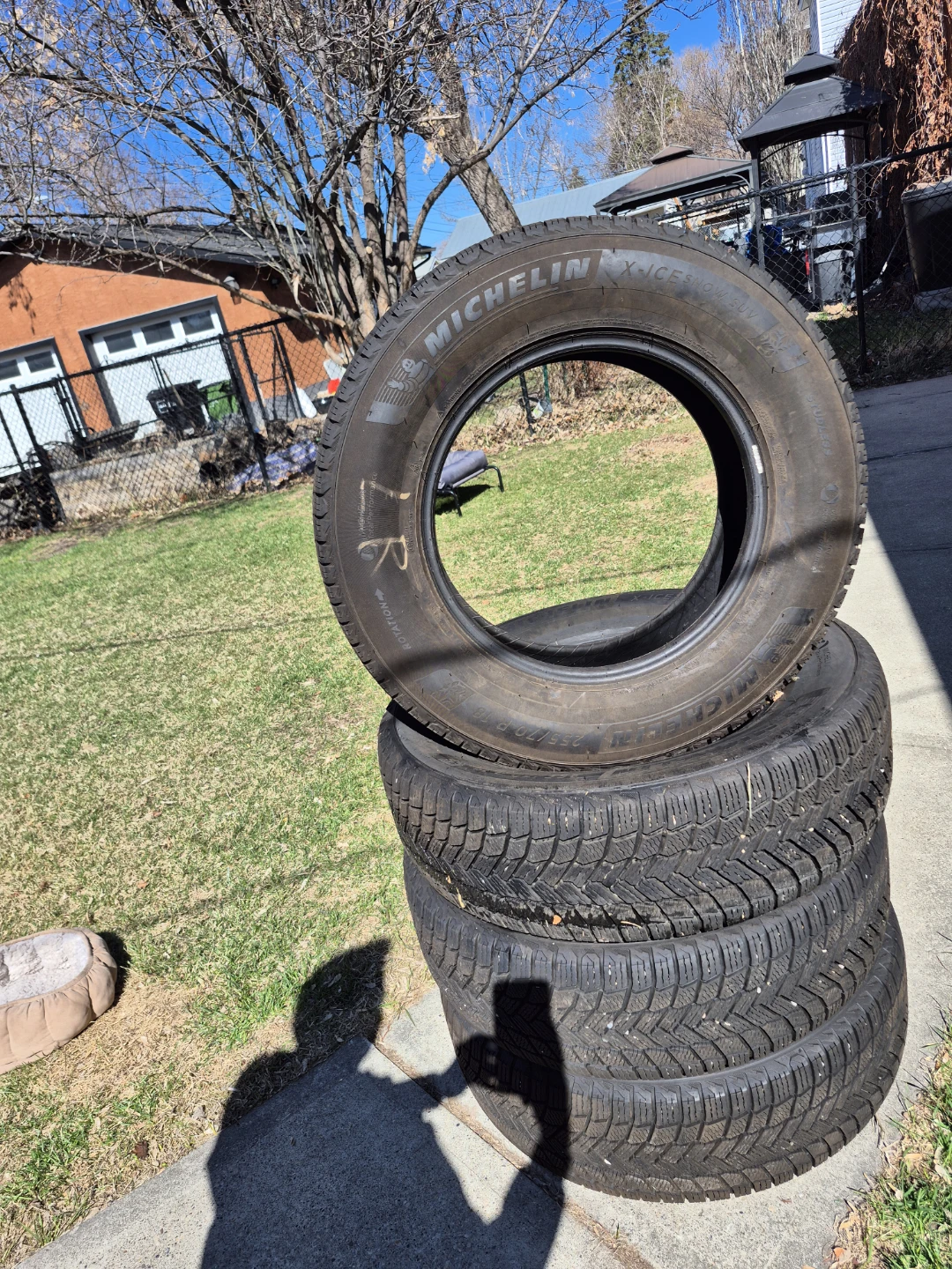 Michelin X-Ice Snow Winter Tires 255/70 R 18