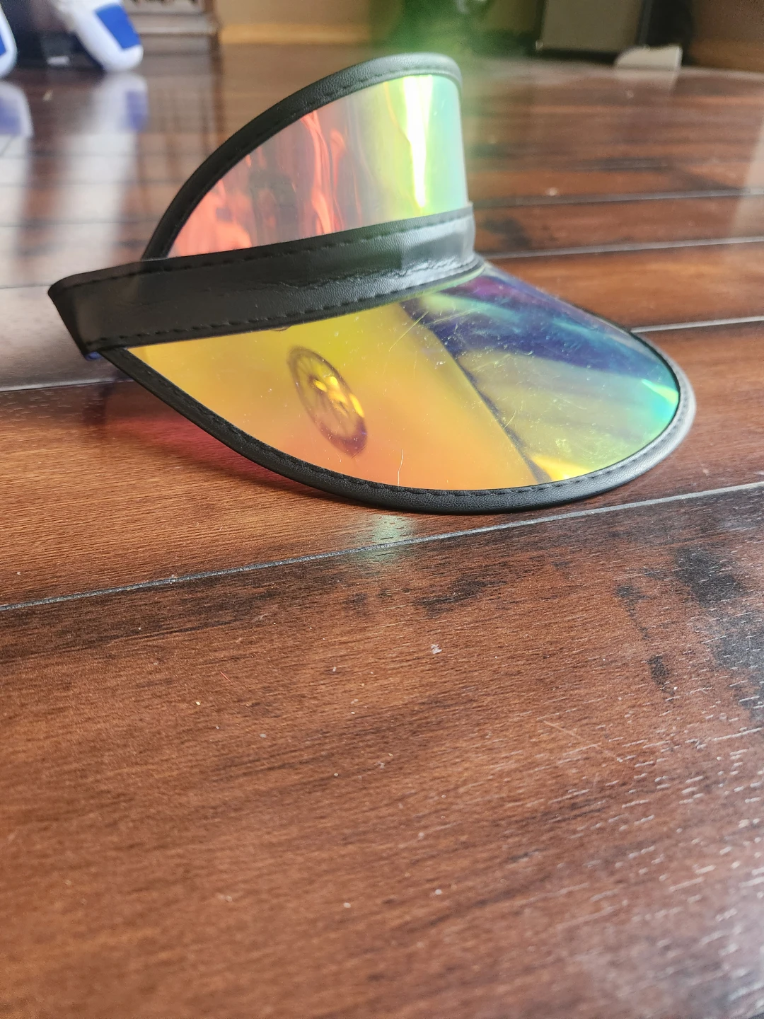 Iridescent Transparent Sun Visor - photo 4
