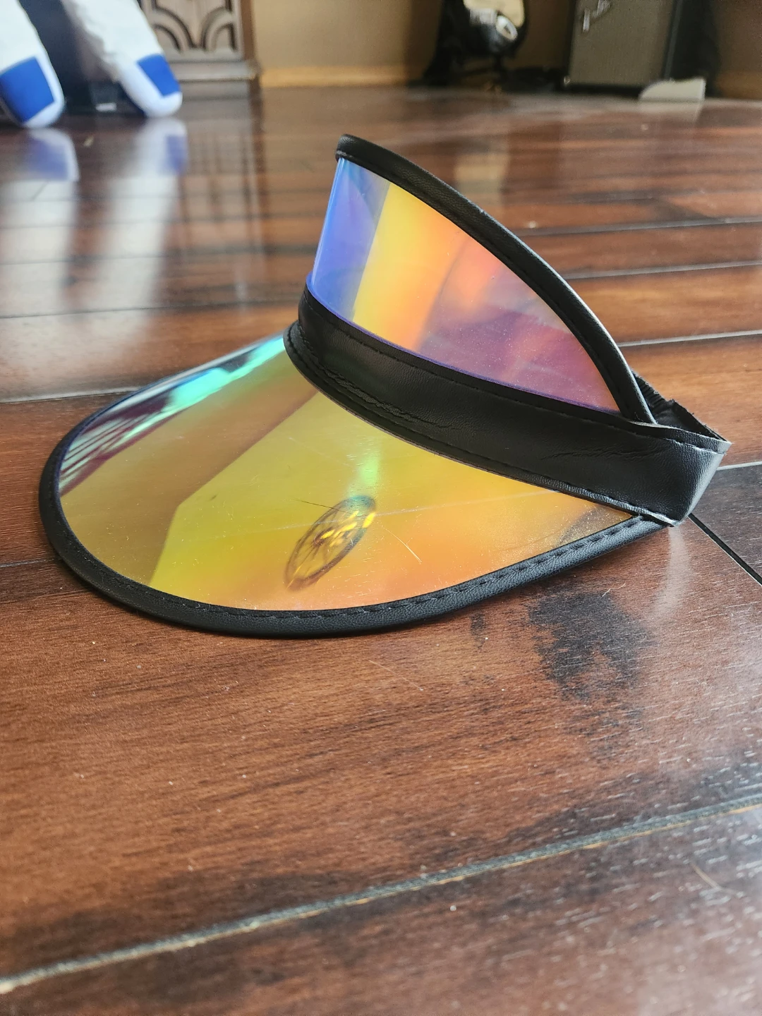 Iridescent Transparent Sun Visor - photo 5