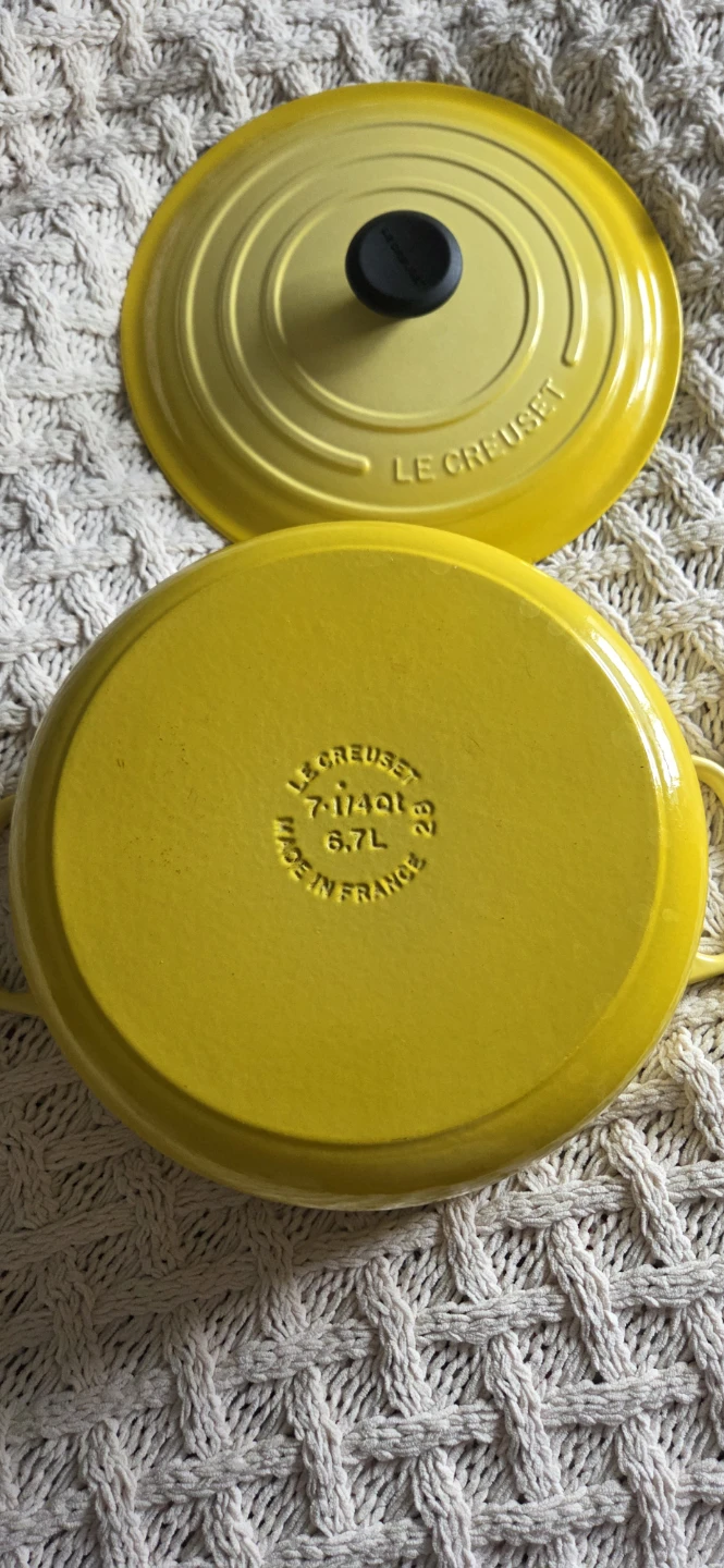 Le Creuset 6.7L Dutch Oven - Yellow - photo 2