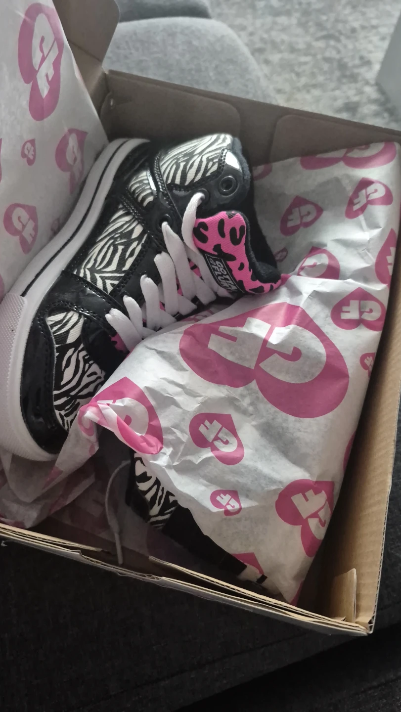 Gotta Flurt Zebra Print High Top Sneakers - photo 3
