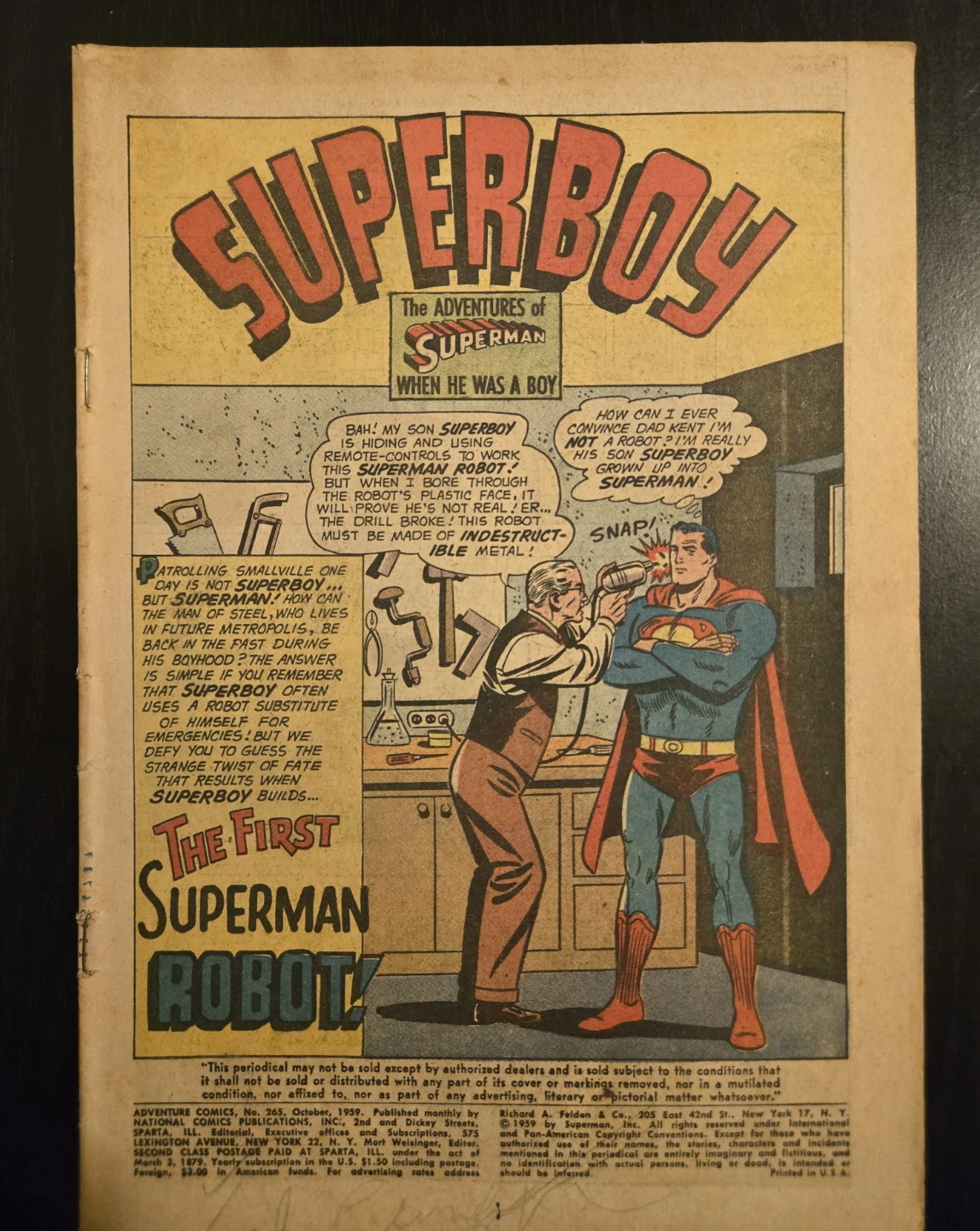 Vintage 1950/60's DC Comic Book Lot, 8 Books - photo 5