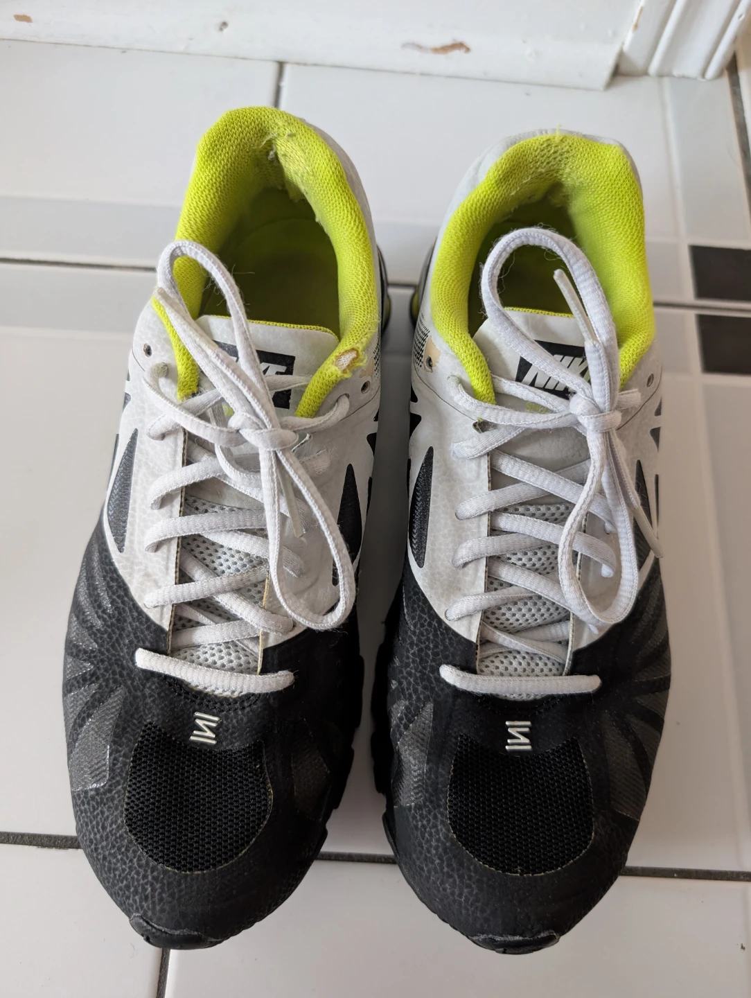 Nike Shox Turbo 14 Wolf Grey Green Men's Running Shoes Size 7.5 - photo 5