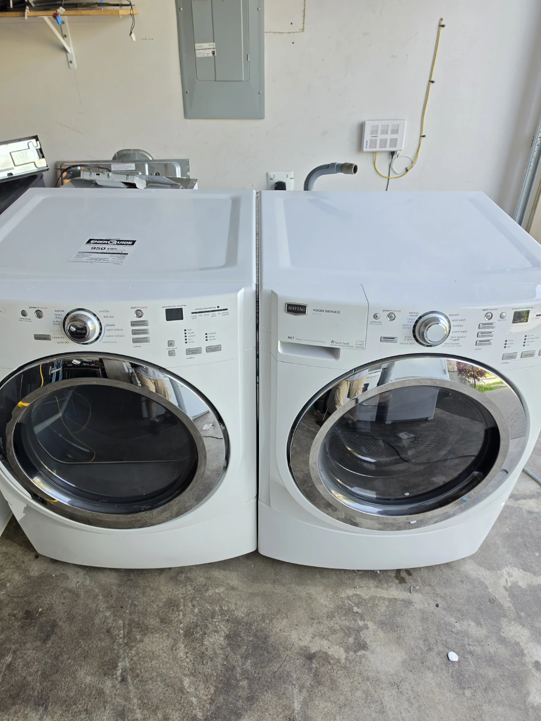 Maytag Series Washer & Dryer Set with Steam – Delivery Available - photo 2