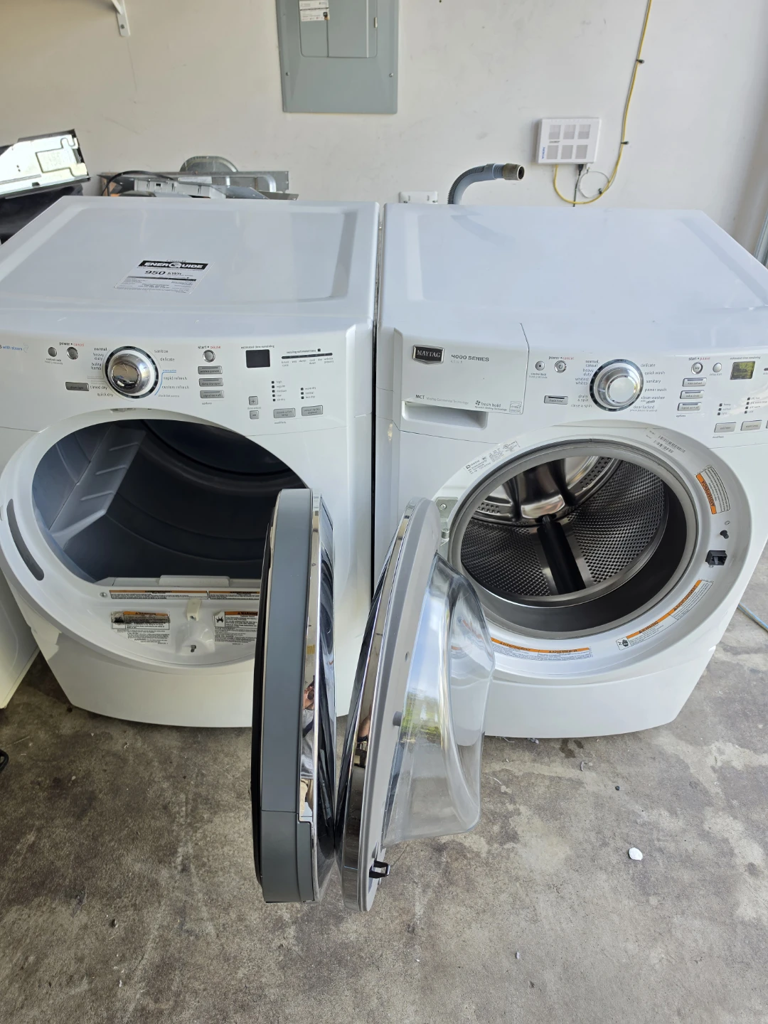 Maytag Series Washer & Dryer Set with Steam – Delivery Available - photo 4