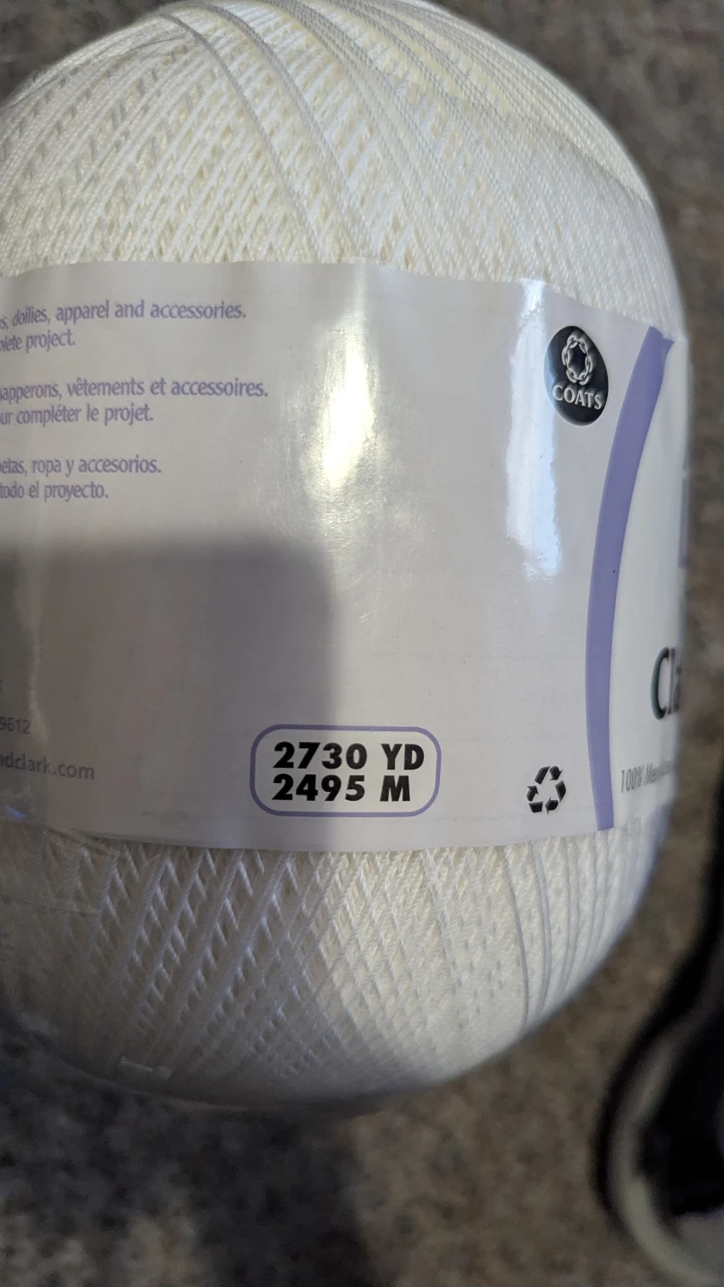 Aunt Lydia's Classic 10 Crochet Thread - 2730 YD - photo 2