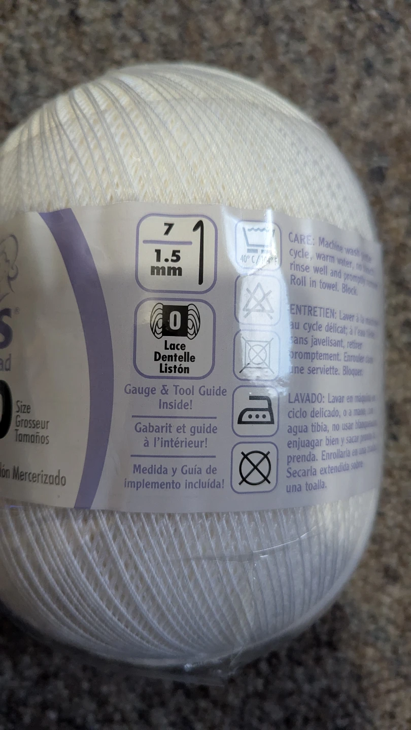 Aunt Lydia's Classic 10 Crochet Thread - 2730 YD - photo 3