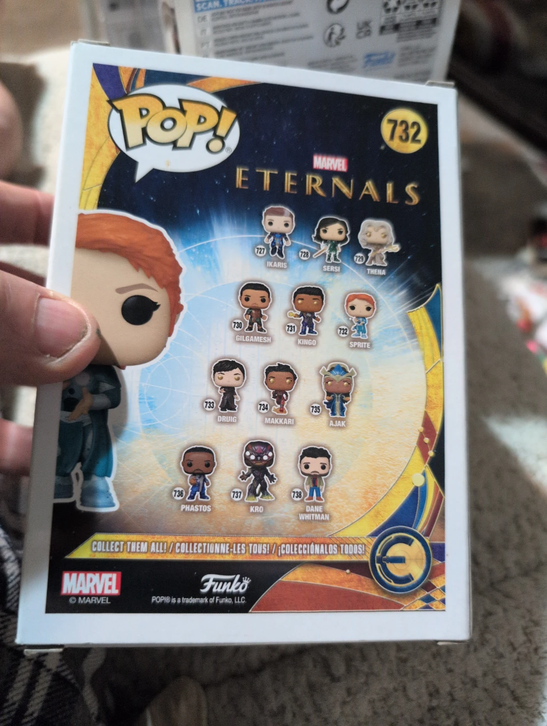 Funko Pop! Marvel Eternals Sprite #732 Figure - photo 2