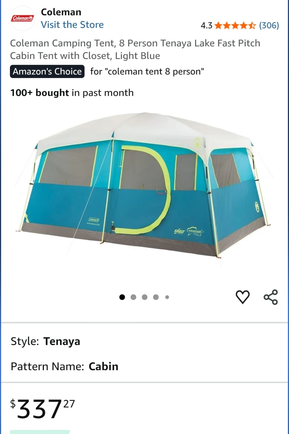 Coleman Skydome 8 Person Tent - photo 5