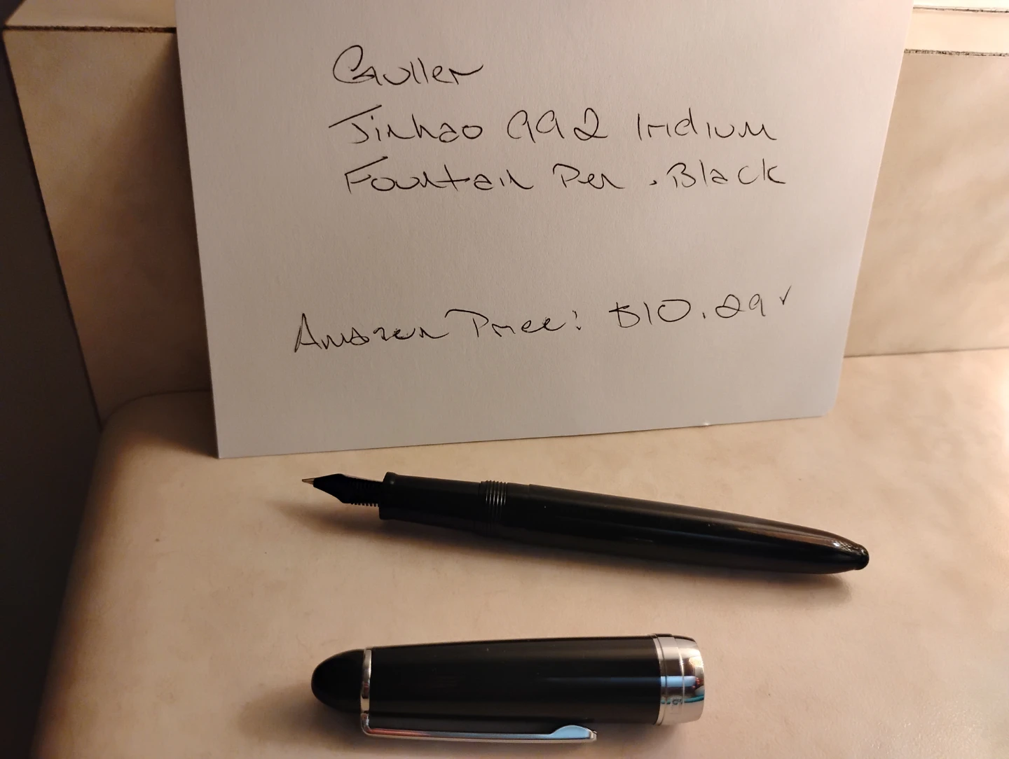 Jinhao 992 Iridium Fountain Pen - Black - photo 2