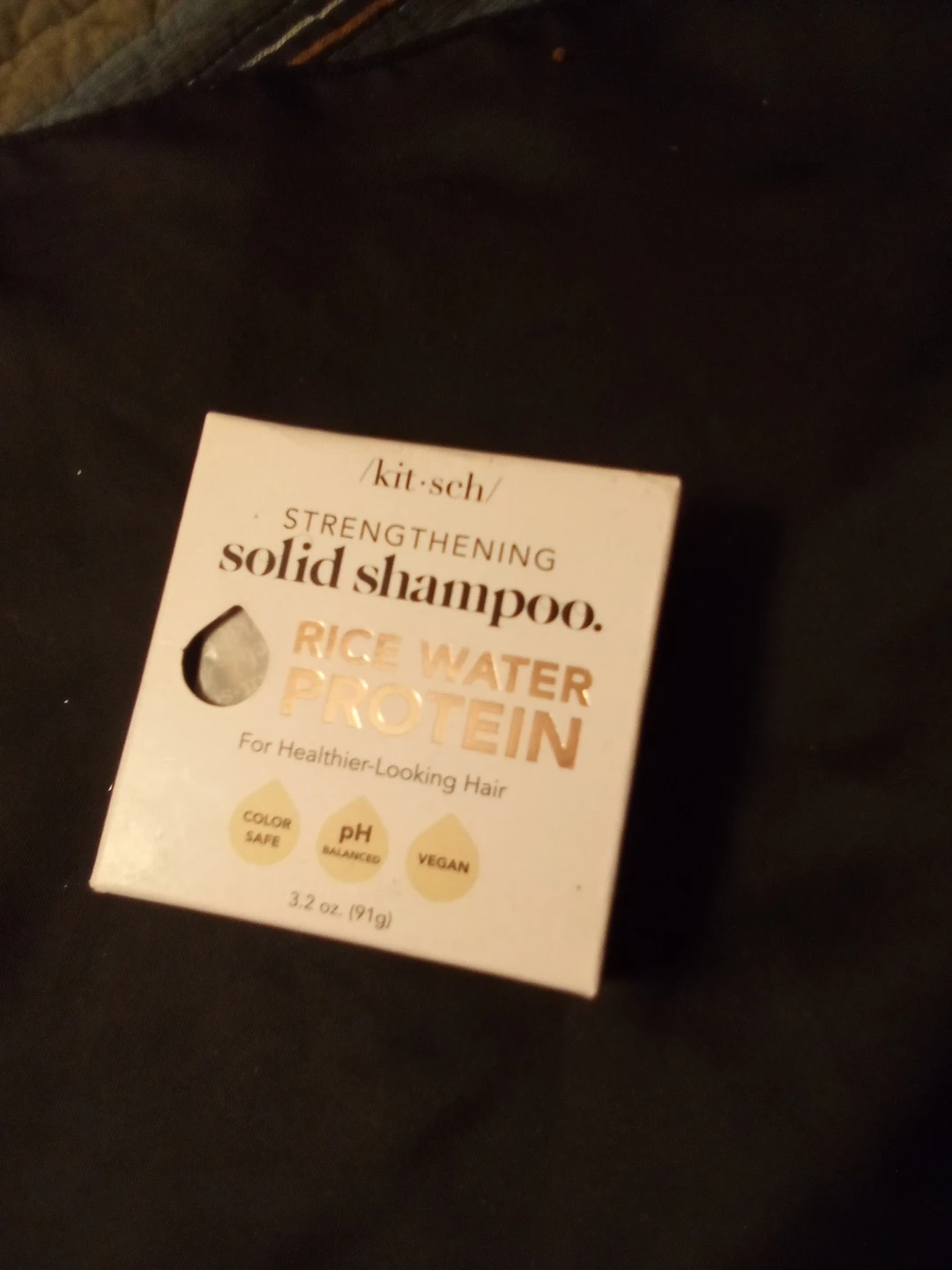 Kitsch Strengthening Solid Shampoo - Rice Water Protein - photo 3