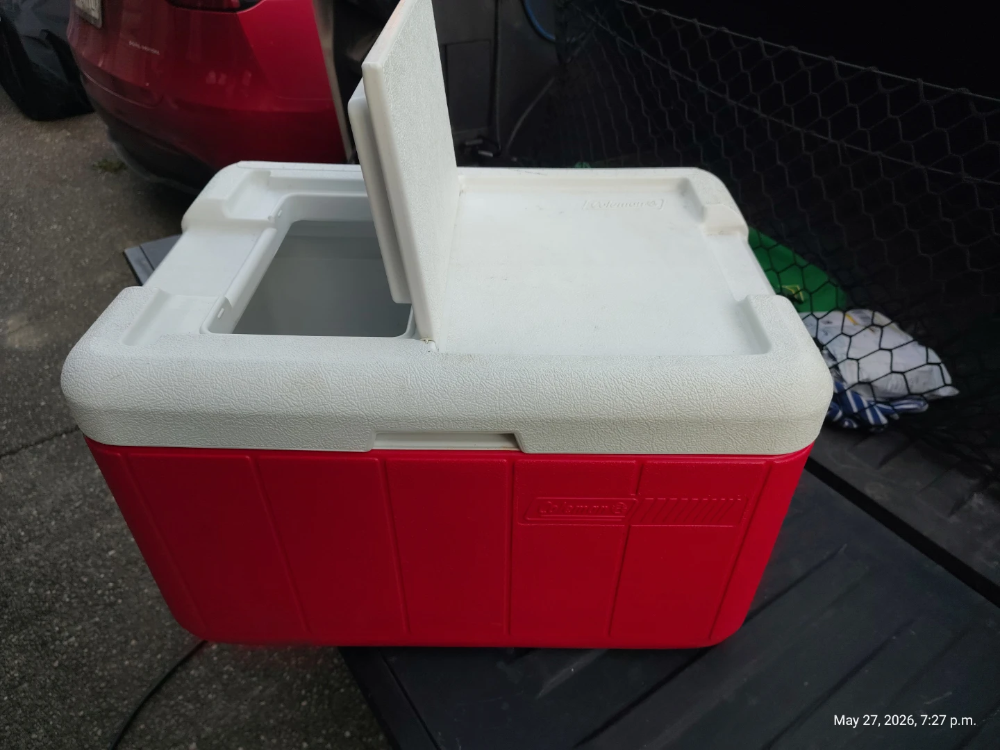 Coleman Vintage 🥕 40qt Fishing 🎣🦦 Camping Cooler