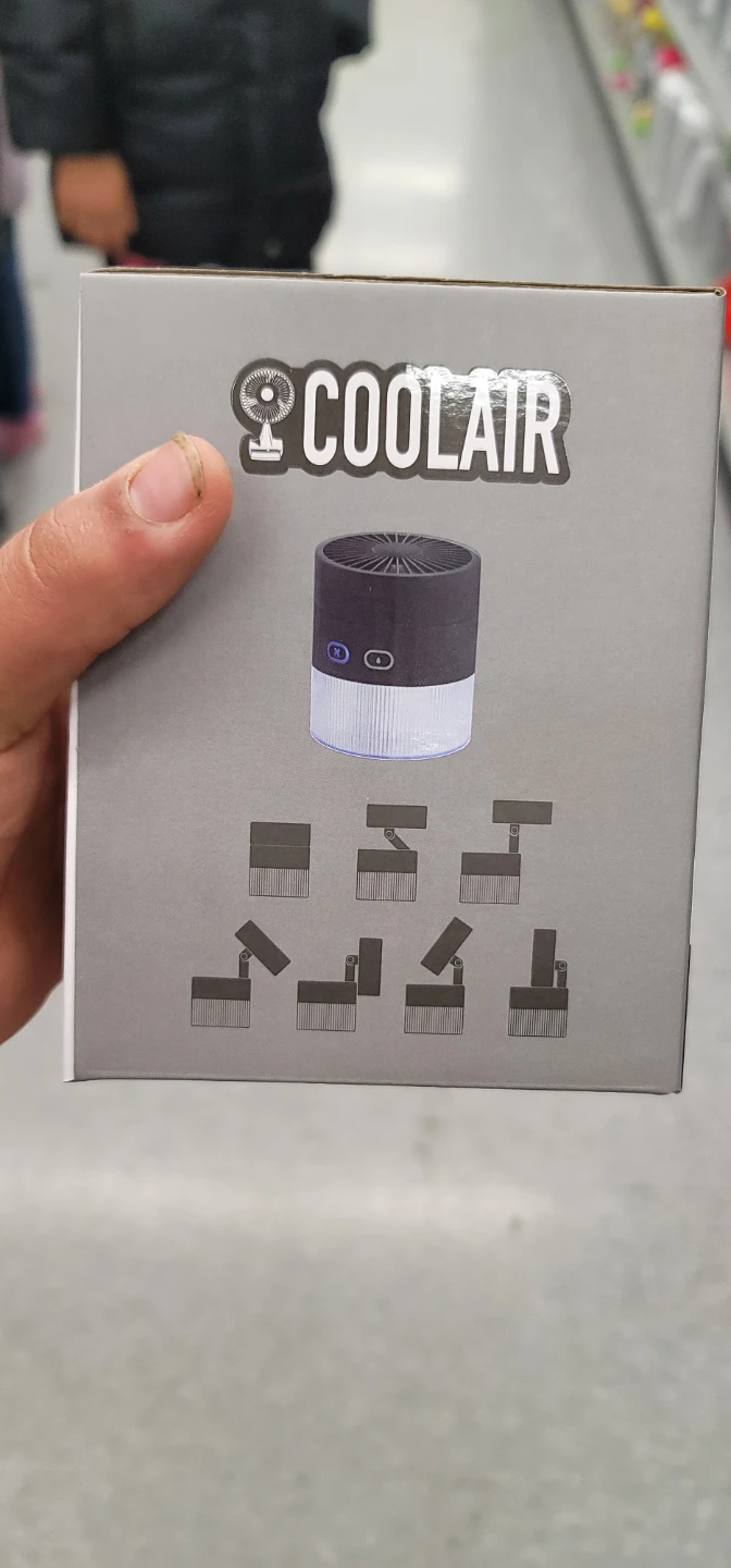 COOLAIR Misting Swivel Fan - photo 3