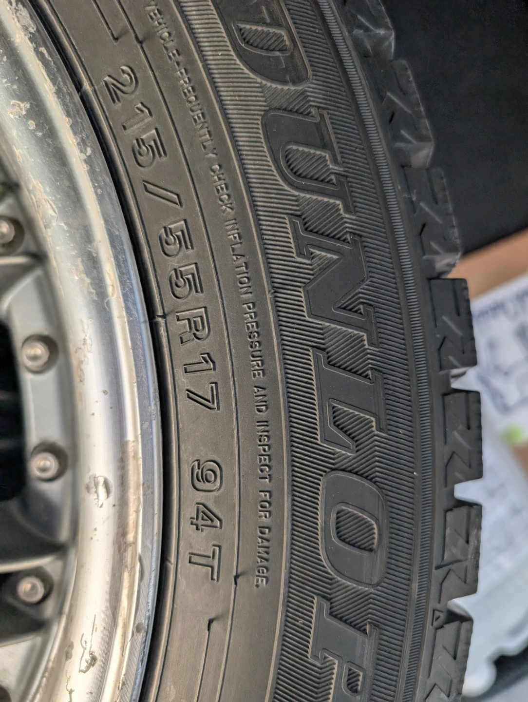 17" Tenzo-R Wheels w/ good tires – 215/55R17 - photo 3