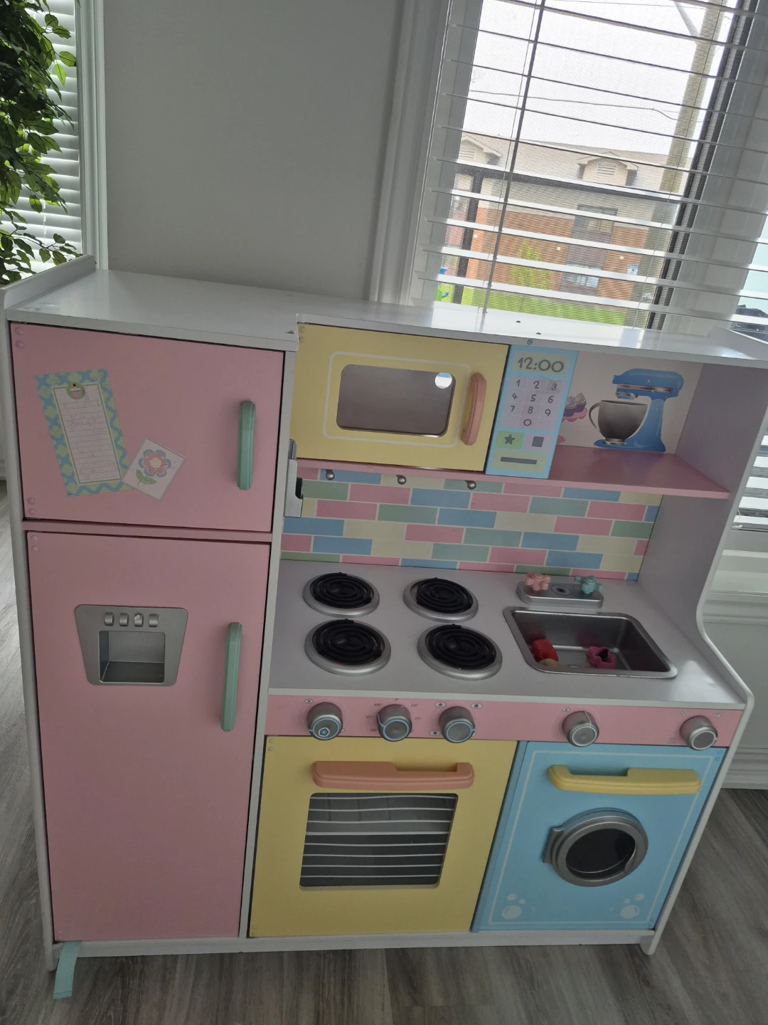 Kids Play Kitchen Set